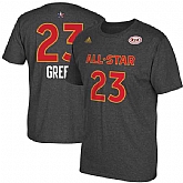 Men's Draymond Green Charcoal 2017 NBA All-Star Game Name & Number T-Shirt,baseball caps,new era cap wholesale,wholesale hats